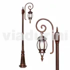 Lampe de jardin classique en aluminium Anika fabriquée en Italie Viadurini