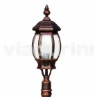 Lampe d'extérieur avec une lampe en aluminium fabriquée en Italie, Anika Viadurini