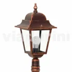 Lampe d'extérieur basse en aluminium fabriquée en Italie, Aquilina Viadurini