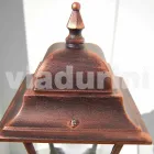 Lampe d'extérieur basse en aluminium fabriquée en Italie, Aquilina Viadurini