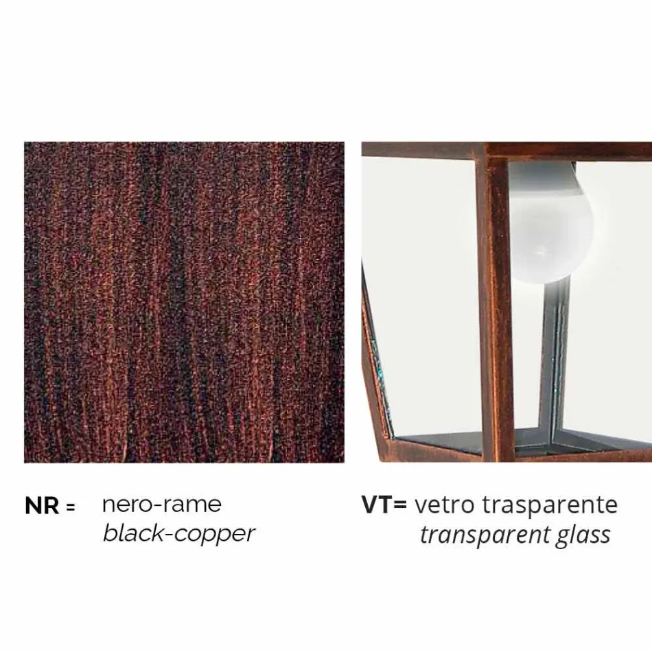 Kristel, lampe de jardin à trois lumières en aluminium fabriquée en Italie Viadurini