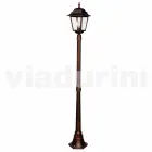 Lampe de jardin classique en aluminium fabriquée en Italie, Aquilina Viadurini
