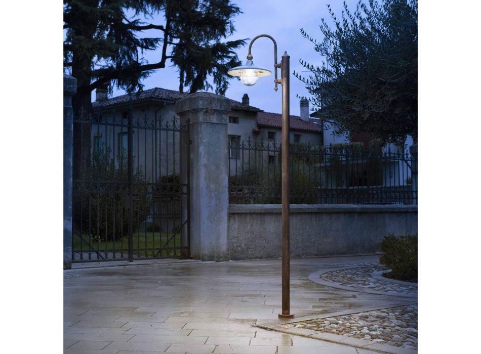 Lampe de jardin en aluminium design 1 ou 2 ou 3 lumières - Campobasso Viadurini