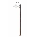 Lampe de jardin en aluminium design 1 ou 2 ou 3 lumières - Campobasso Viadurini