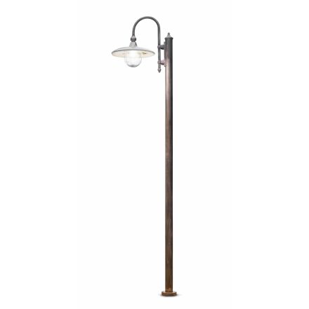 Lampe de jardin en aluminium design 1 ou 2 ou 3 lumières - Campobasso Viadurini