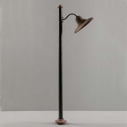 Lampe de Jardin en Aluminium et Galestro Made in Italy - Toscot Spoleto Viadurini