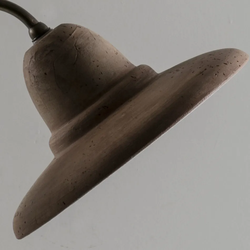 Lampe de Jardin en Aluminium et Galestro Made in Italy - Toscot Spoleto Viadurini