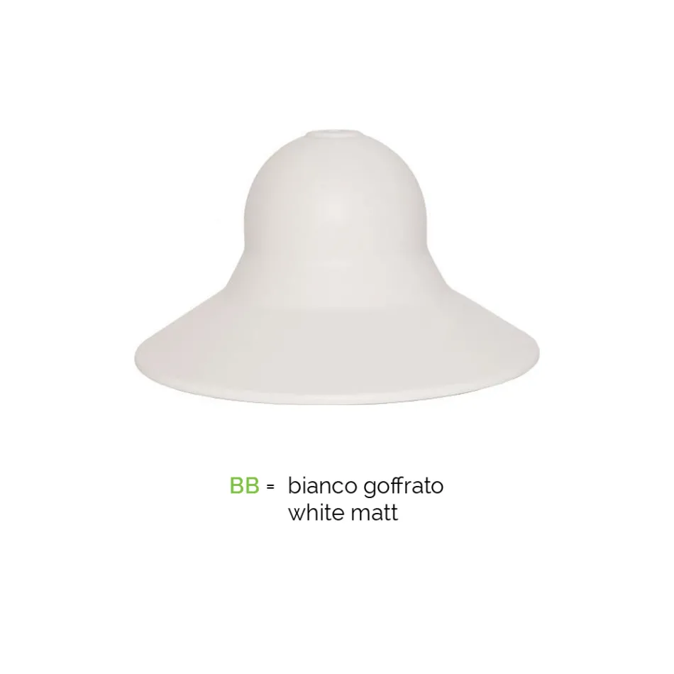 Lampe de jardin vintage 2 lumières en aluminium fabriquée en Italie - Cassandra Viadurini