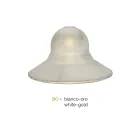 Lampe de jardin vintage 2 lumières en aluminium fabriquée en Italie - Cassandra Viadurini