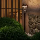 Lampadaire d'extérieur vintage en cuivre et laiton, 2 hauteurs - Calmaggiore par Il Fanale Viadurini