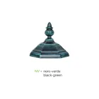 Lampe de jardin 2 lumières en aluminium de style vintage Made in Italy - Leona Viadurini