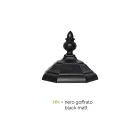 Lampe de jardin 2 lumières en aluminium de style vintage Made in Italy - Leona Viadurini