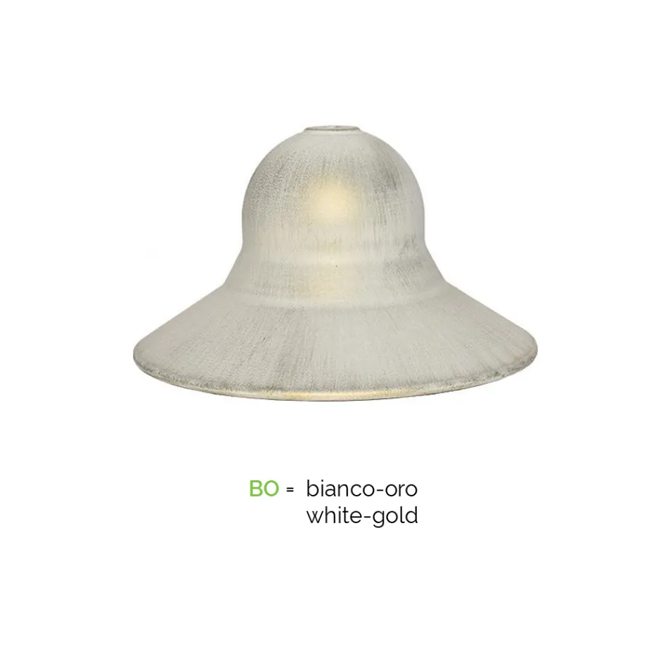 Lampe de jardin à 3 lumières en aluminium Made in Italy - Cassandra Viadurini