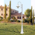 Lampe de jardin de style vintage en aluminium fabriquée en Italie - Cassandra Viadurini