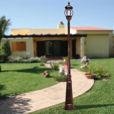 Lampe de style vintage en aluminium moulé sous pression fabriquée en Italie - Leona Viadurini