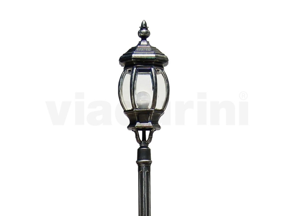 Lampe de style vintage en aluminium moulé sous pression fabriquée en Italie - Leona Viadurini