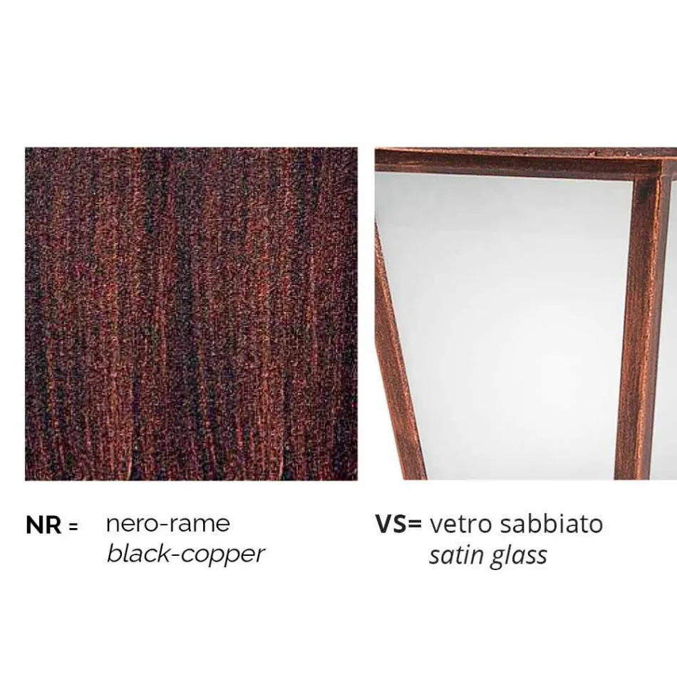 Éclairage de rue pour extérieur classique made in Italy, Kristel Viadurini