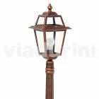 Lampadaire extérieur en aluminium moulé sous pression fabriqué en Italie, Kristel Viadurini