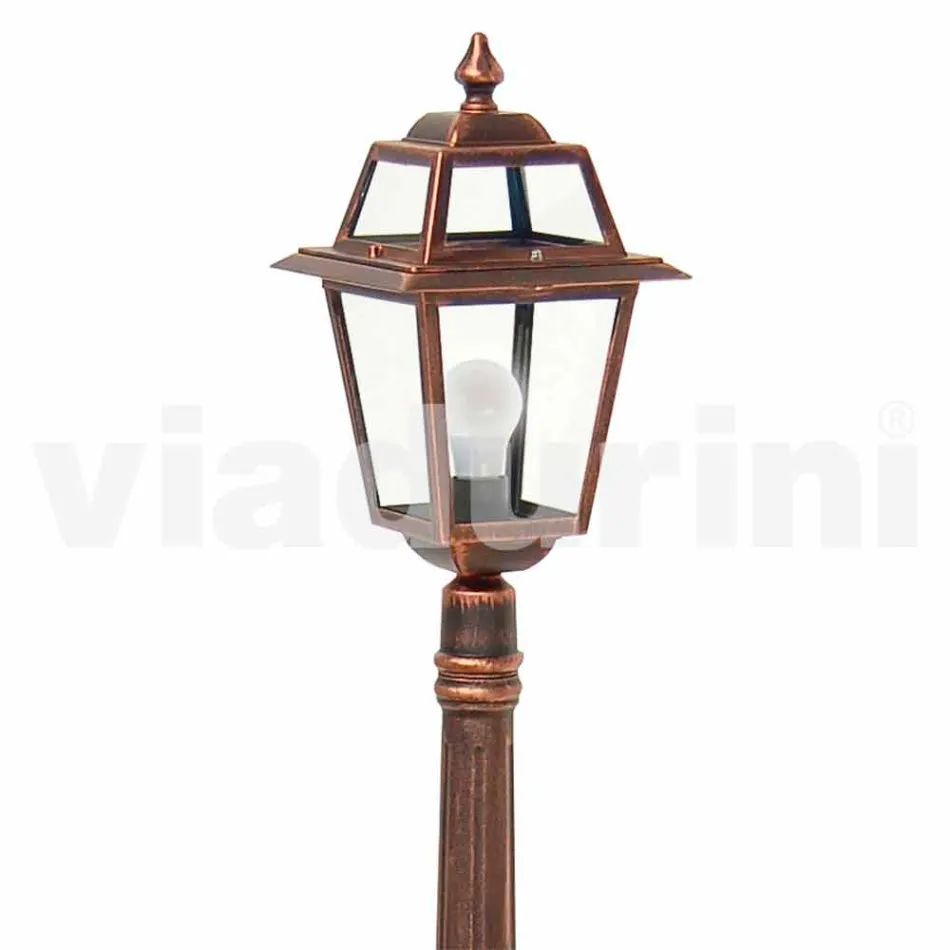 Lampadaire extérieur en aluminium moulé sous pression fabriqué en Italie, Kristel Viadurini