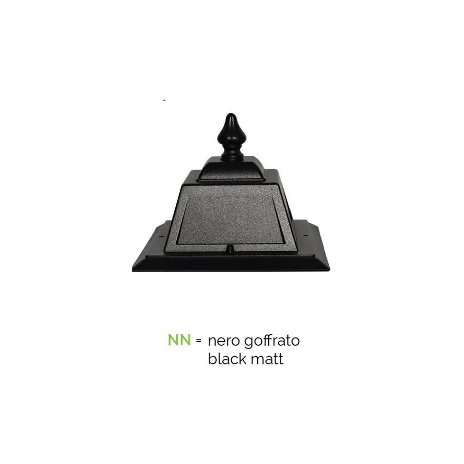 Lampadaire Vintage à 2 Lumières en Aluminium et Verre Made in Italy - Doroty Viadurini