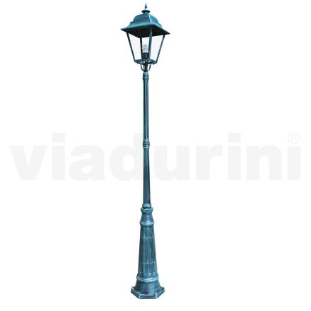 Lampe d'extérieur vintage en aluminium fabriquée en Italie - Bonaria Viadurini