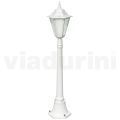 Lampe d'extérieur vintage en aluminium blanc fabriquée en Italie - Terella