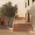 Lanterne d'extérieur en laiton fabriquée en Italie - Sunny Viadurini