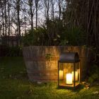 lanterne de jardin en fer ou en laiton bougie Il Fanale Viadurini