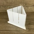 Lanterne Design Moderne en Corian Blanc de Haute Qualité Fabriqué en Italie - Sisifo Viadurini