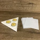 Lanterne Design Moderne en Corian Blanc de Haute Qualité Fabriqué en Italie - Sisifo Viadurini