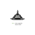 Lanterne d'extérieur de style vintage en aluminium fabriquée en Italie - Janira Viadurini