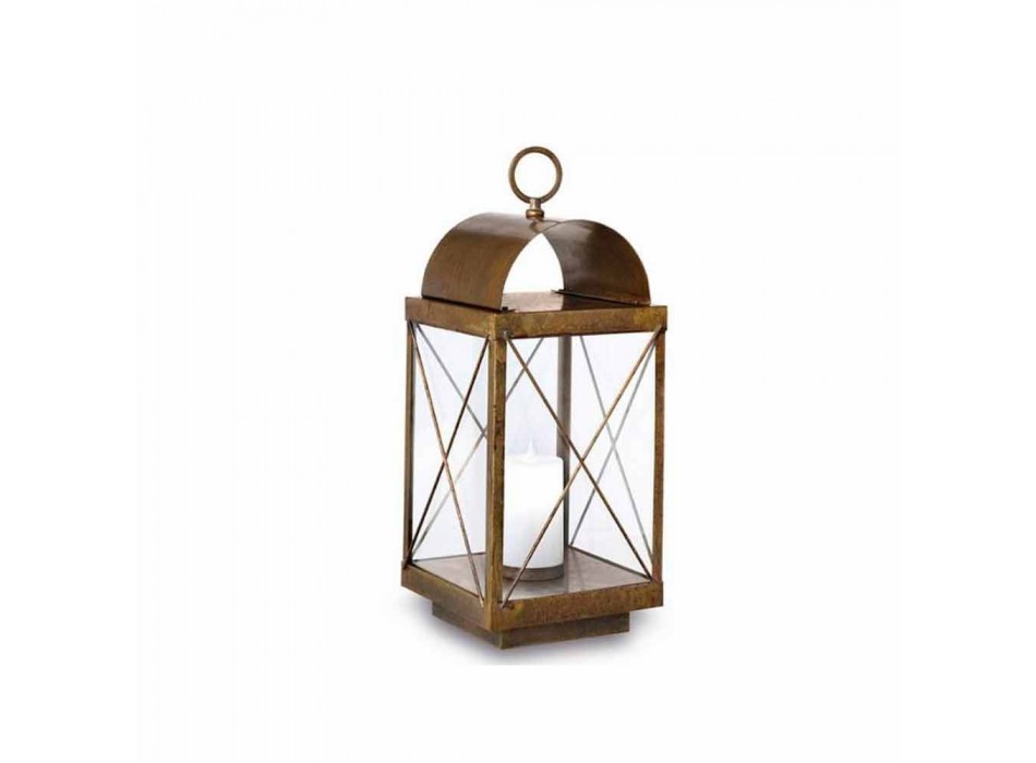petite lanterne en fer ou en laiton extérieur Il Fanale Viadurini