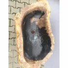 Évier de piédestal de conception en pierre naturelle de Ley, fait main Viadurini