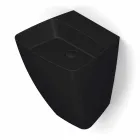 Lavabo suspendu en céramique de design moderne fabriqué en Italie, Goran Viadurini