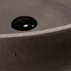 Lavabo de salle de bain à poser en argile réfractaire fabriqué en Italie - Diego Viadurini