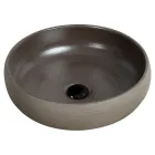 Lavabo de salle de bain à poser en argile réfractaire fabriqué en Italie - Diego Viadurini