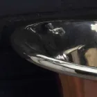 Évier salle de bain pour soutenir le cuivre et le fer blanc Cala Viadurini