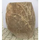 Lavabo design en pierre naturelle mer, pièce unique Viadurini