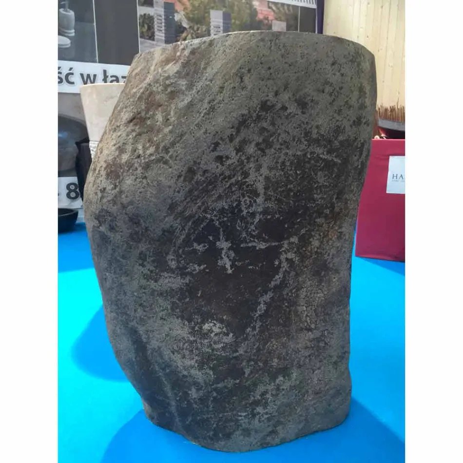 Lavabo design en pierre naturelle mer, pièce unique Viadurini