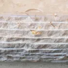 Lavabo ovale blanc Cora, fait main Viadurini