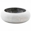 Vasque à poser en marbre circulaire - Ballao