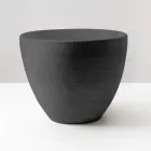 Lavabo conique à poser en céramique tournée à la main - Orbite Viadurini