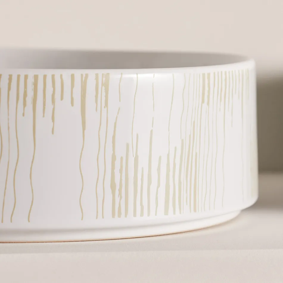 Lavabo à poser pour la salle de bain en grès cérame Made in Italy - Enveloppe Viadurini