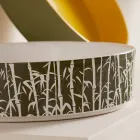 Lavabo à poser pour la salle de bain en grès cérame Made in Italy - Enveloppe Viadurini