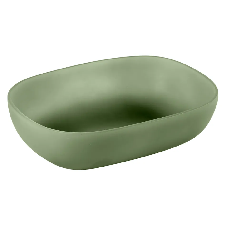 Lavabo à poser coloré en résine imprimée Made in Italy - Elba Viadurini