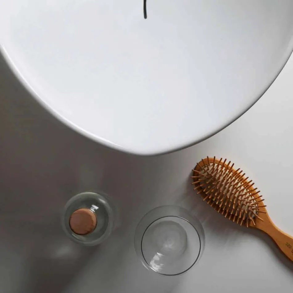 Lavabo design en céramique design en Italie Viadurini