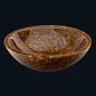 lavabo design en pierre inserts oeil OUA Tiger Viadurini