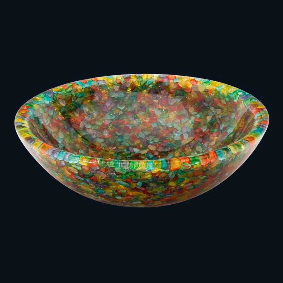 aide à la conception de comptoir en résine synthétique et quartz Nita Viadurini