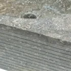 soutien lavabo en pierre naturelle grise, une seule pièce Zor Viadurini