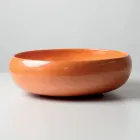 Évier de comptoir en argile Raku avec lustre craquelé métallique - Prisma Viadurini